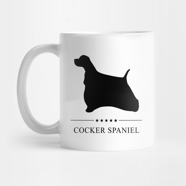 Cocker Spaniel Black Silhouette by millersye